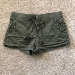 Dark Green Shorts